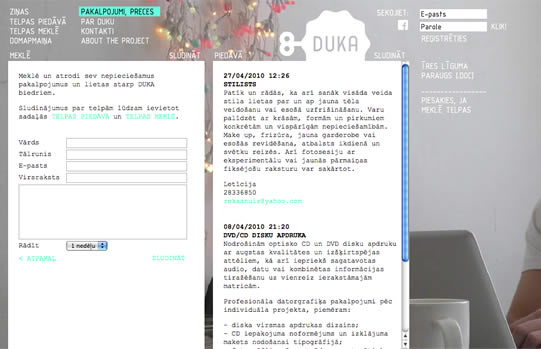 DUKA - a connection point for owners of vacant spaces and shops/studios
